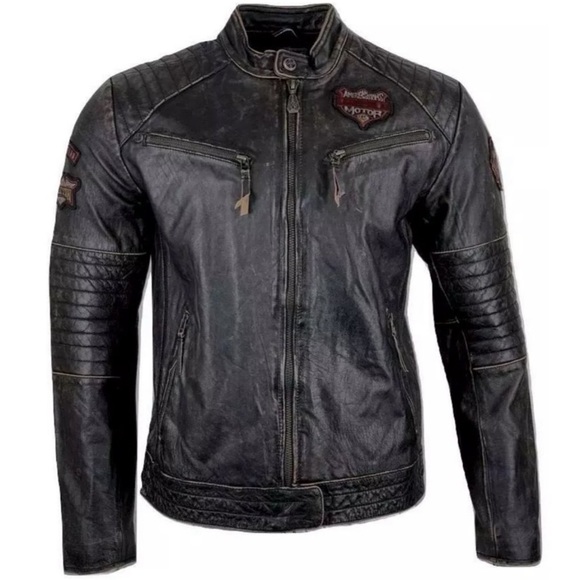 NWT Affliction Full Measure Leather Jacket. - Picture 5 of 11